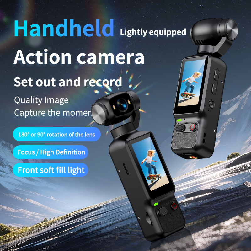 Cámara de Vlog de Bolsillo 4K  - Action Camera 4K reseña y precio