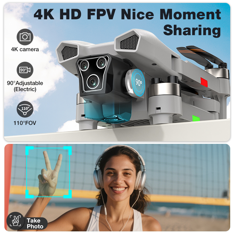 Dron L017 Pro Mini Plegable Qu - Electronics And Gadgets P reseña y precio