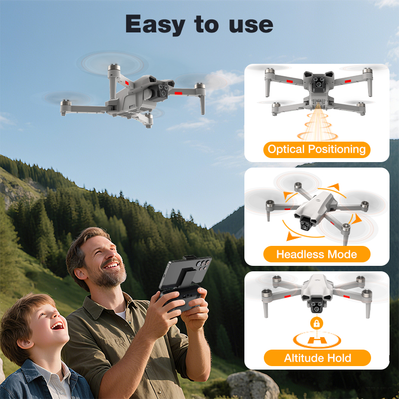 Dron L017 Pro Mini Plegable Qu - Electronics And Gadgets P reseña y precio