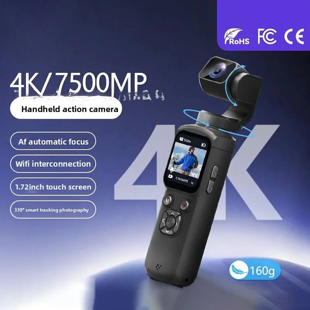 Cámara de Bolsillo 4K HJD05 co - Action Camera 4K reseña y precio