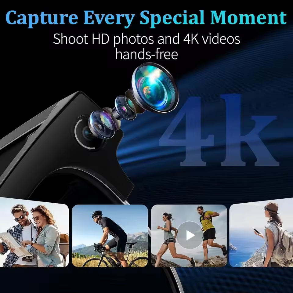 Nuevas Gafas Inteligentes de N - Action Camera 4K reseña y precio