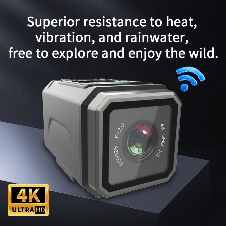 Cámara de acción 4K EIS 125 °  - Action Camera 4K reseña y precio