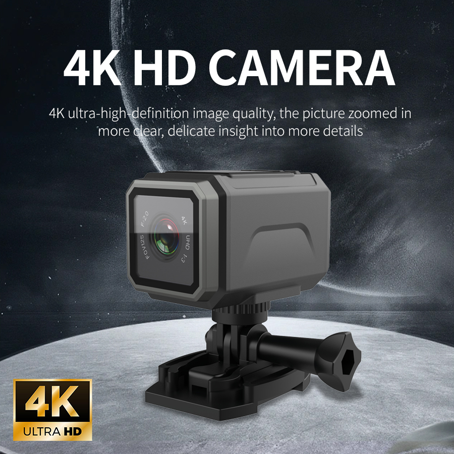 Cámara de acción 4K EIS 125 °  - Action Camera 4K reseña y precio